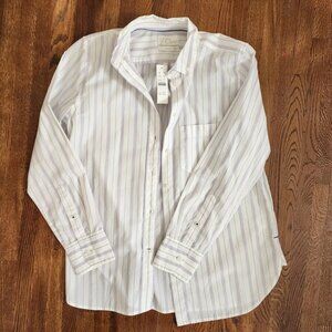 J. Crew Button-Down Shirt (Lavender, Size 2)